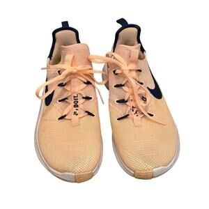 Nike Free TR 8 Crimson Tint Pink Navy Blue Women’s Tennis Shoes Sneakers 9.5